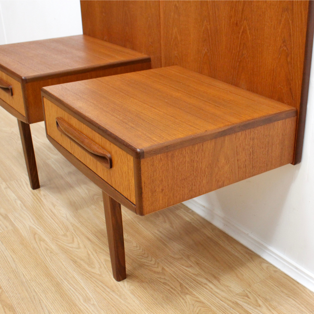 MID CENTURY NIGHTSTANDS BY VB WILKINS FOR G PLAN