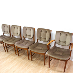 SET OF TEN MID CENTURY DINING CHAIRS BY MCINTOSH FURNITURE