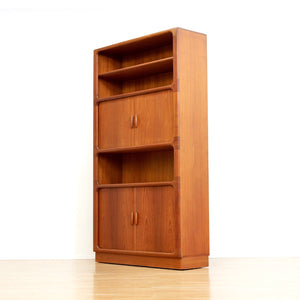 Reserved LARGE MID CENTURY DANISH TEAK BOOKCASE BY DYRLUND FURITURE