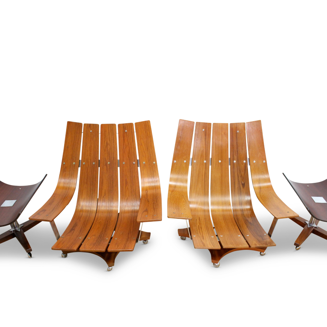 Pair of Mid Century Housemaster Lounge Chairs by G Plan