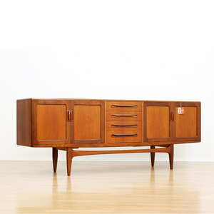 Reserved LONG MID CENTURY TEAK CREDENZA BY VB WILKINS FOR G PLAN