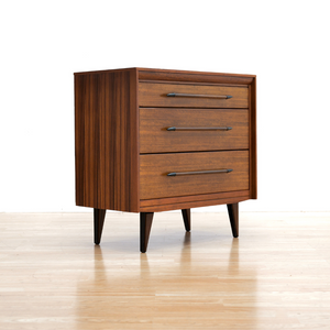 SMALL MID CENTURY DRESSER NIGHTSTAND BY LEBUS FURNITURE