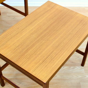 MID CENTURY DANISH TEAK NEST OF TABLES