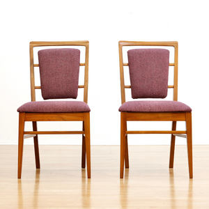 SET OF SIX MID CENTURY DINING CHAIRS BY ALFRED COX