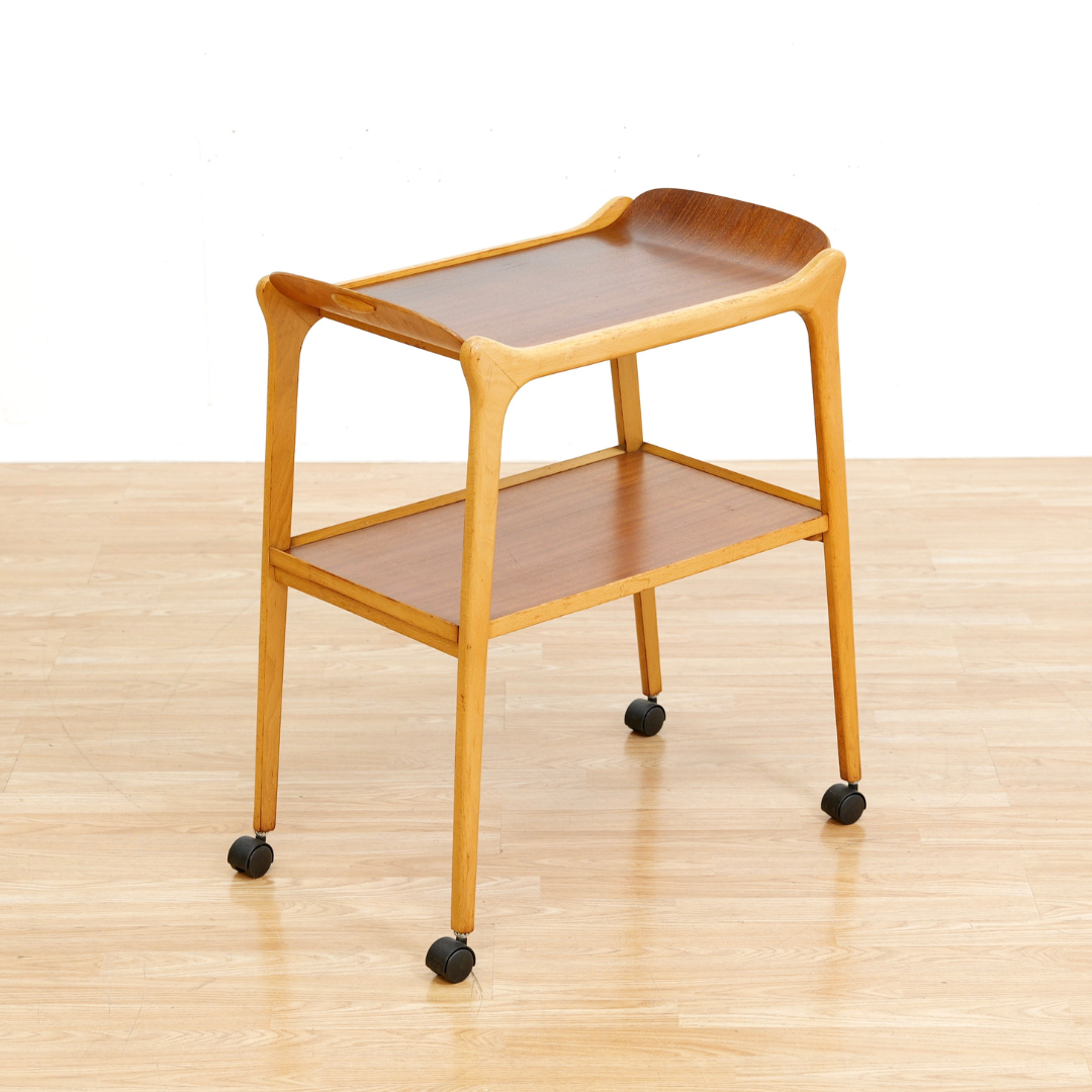 MID CENTURY BAR CART BY PARAGON OF LONDON