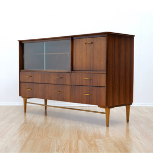 MID CENTURY BUFFET CREDENZA BY LEBUS FURNITURE