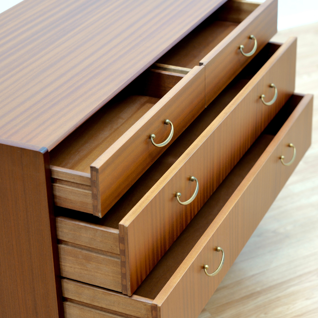 Mid Century Nightstand Dresser by Nathan Furniture