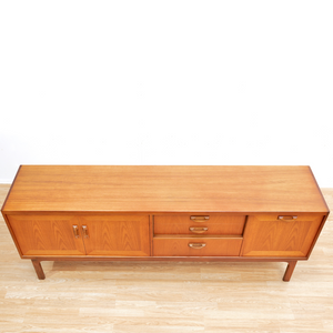 MID CENTURY SIERRA TEAK CREDENZA BY G PLAN