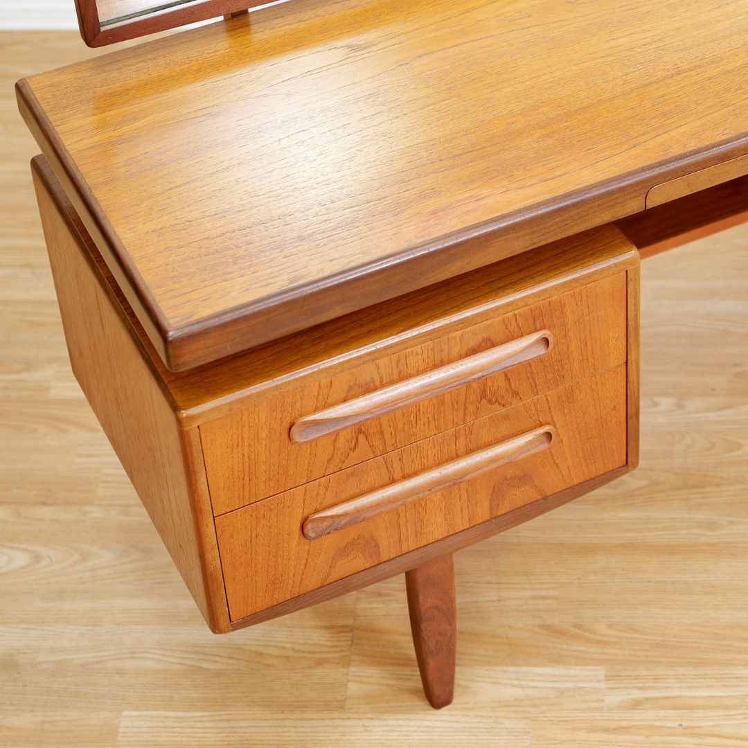 Mid Century Teak Vanity Table by VB Wilkins for G Plan