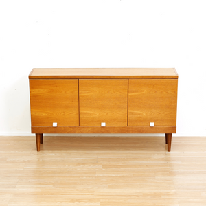 LOW MID CENTURY CONSOLE CREDENZA BY WHITE & NEWTON