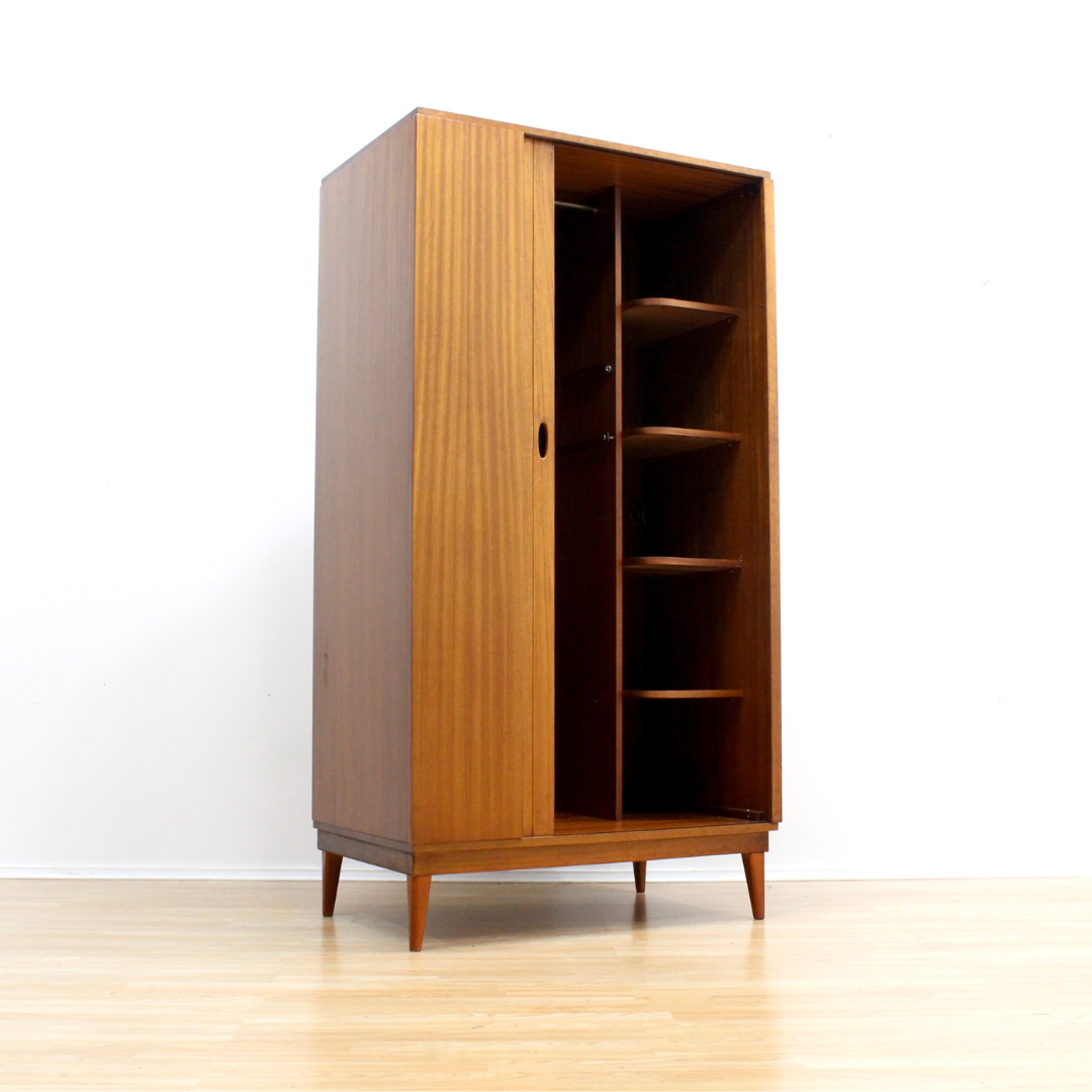 MID CENTURY ARMOIRE BY AUSTINSUITE FURNITURE