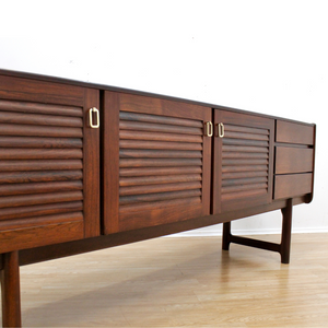 MID CENTURY ROSEWOOD CREDENZA BY MCINTOSH OF KIRKCALDY