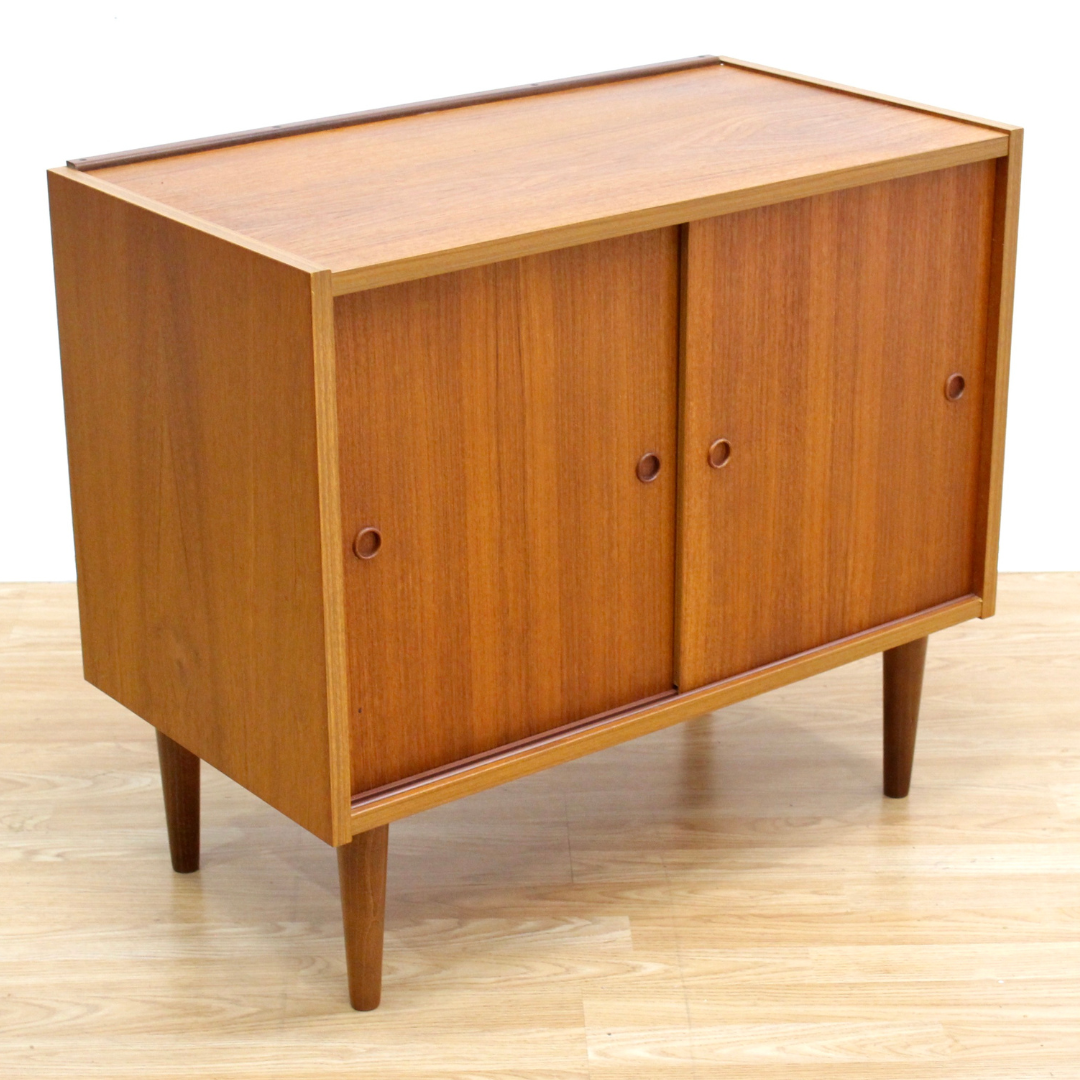 MID CENTURY DANISH TEAK CABINET