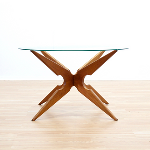 VINTAGE TEAK COFFEE TABLE BY VLADAMIR KAGAN FOR SIKA MOBLER