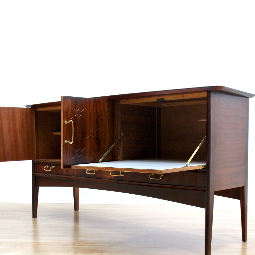 MID CENTURY CREDENZA BY PETER HAYWARD FOR VANSON