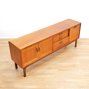 MID CENTURY SIERRA TEAK CREDENZA BY G PLAN
