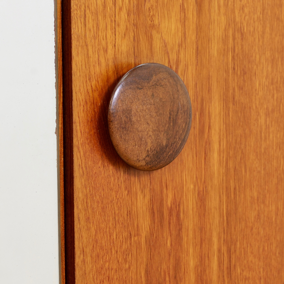 Mid Century Teak Armoire by Elliots of Newbury