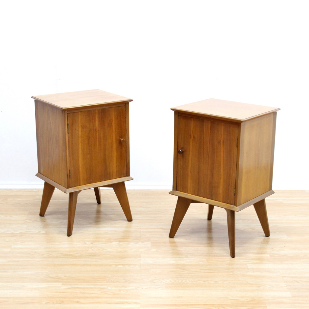 1950S NIGHTSTANDS BY CROWN FURNITURE