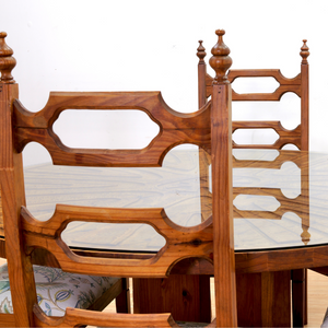 1970S HAND CARVED BRUTALIST DINING SET BY AQUARIUS ENTERPRISES AFRICA