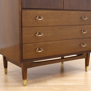MID CENTURY DRESSER CABINET BY WRIGHTON FURNITURE