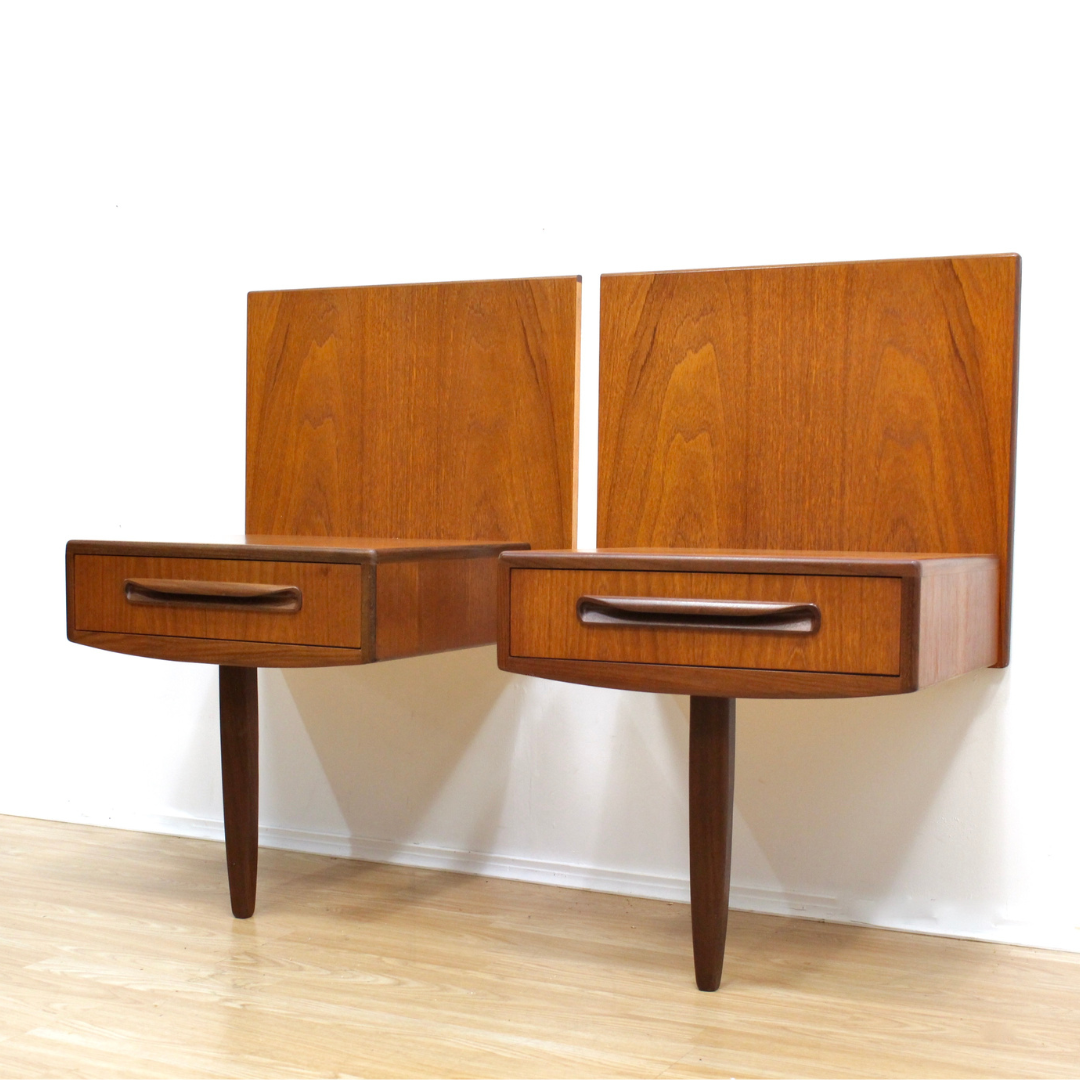 MID CENTURY NIGHTSTANDS BY VB WILKINS FOR G PLAN
