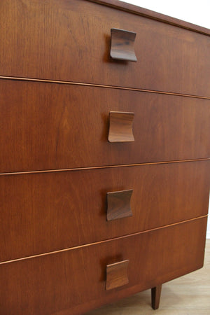 MID CENTURY TEAK DRESSER BY AUSTINSUITE