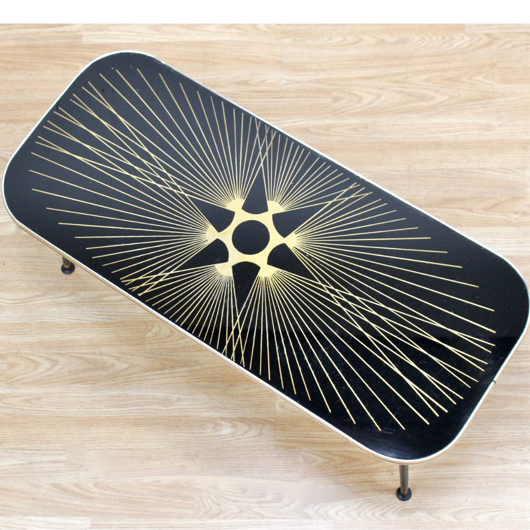 MID CENTURY ATOMIC COFFEE TABLE