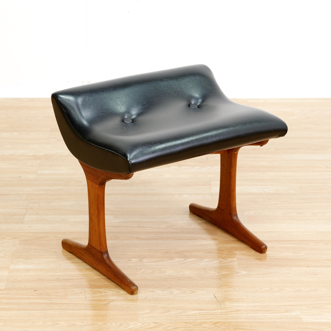 Mid Century Vanity Stool by Austinsuite
