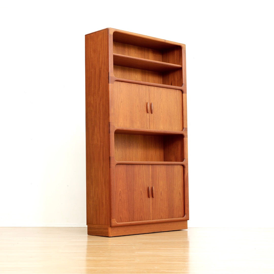 Reserved LARGE MID CENTURY DANISH TEAK BOOKCASE BY DYRLUND FURITURE