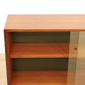 MID CENTURY CHINA CABINET BOOKCASE BY GREAVES & THOMAS