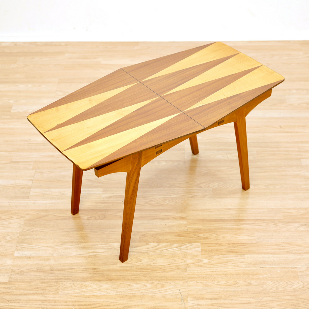 MID CENTURY INLAY MODERNIST COFFEE TABLE