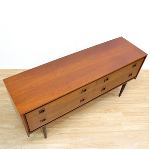 MID CENTURY WRIGHTON 4 DRAWER DRESSER