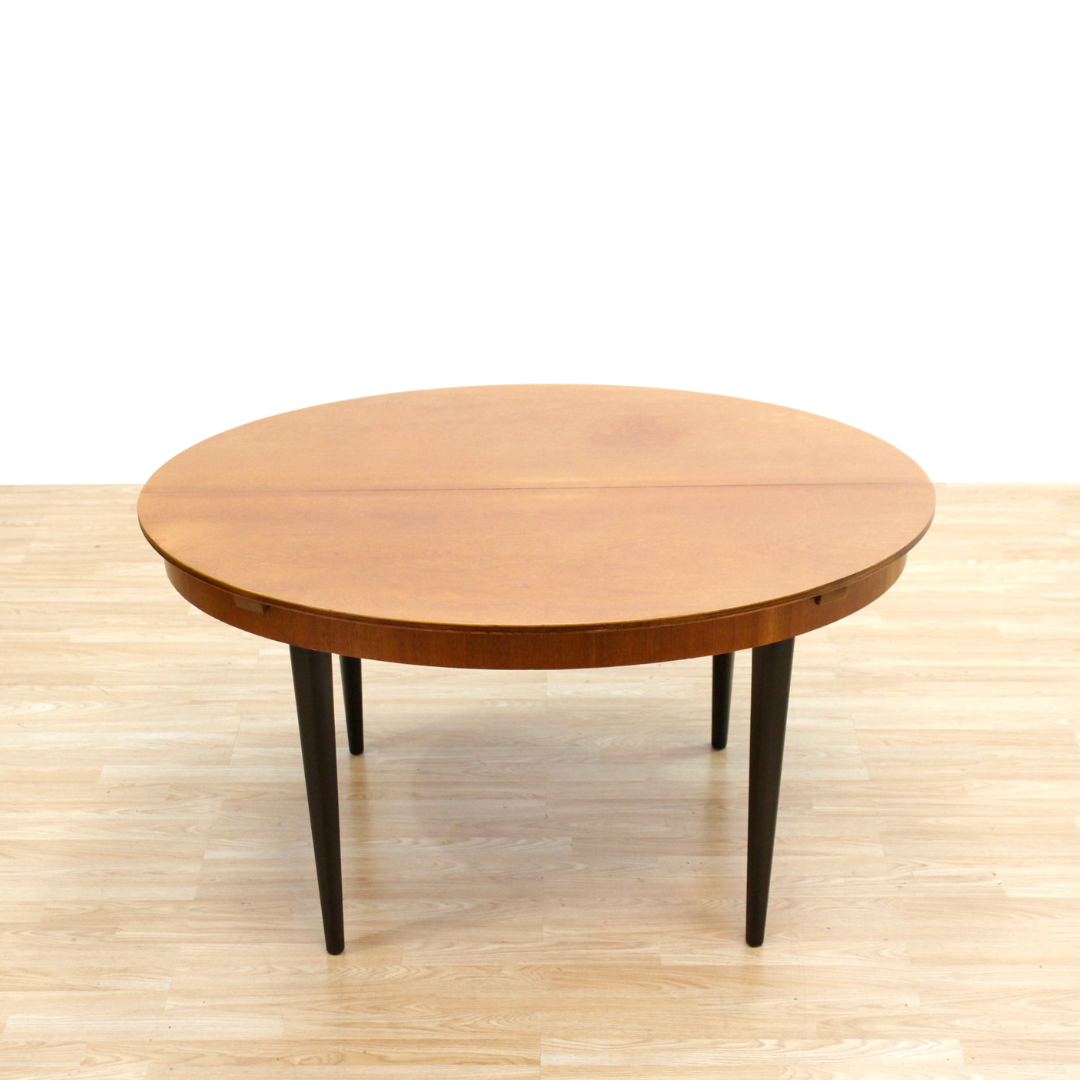 MID CENTURY OVAL DINING TABLE BY GREAVES & THOMAS