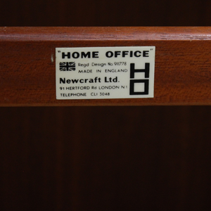 MID CENTURY MAGIC BOX HOME OFFICE DESK BY MUMENTHALER & MEIER FOR NEWCRAFT LTD IN ROSEWOOD