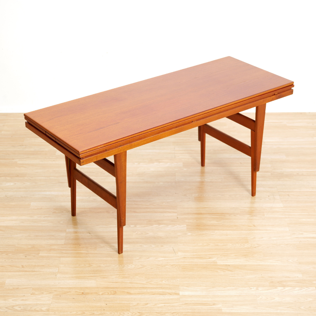 DANISH MODERN ELEVATION COFFEE / DINING TABLE BY TRIOH OF DENMARK