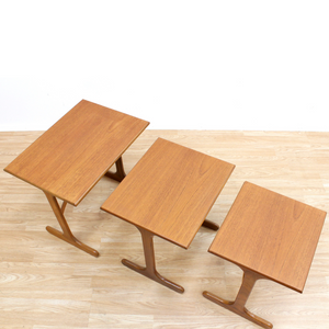 MID CENTURY NESTING TABLES BY G PLAN