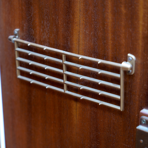 MID CENTURY TEAK ARMOIRE