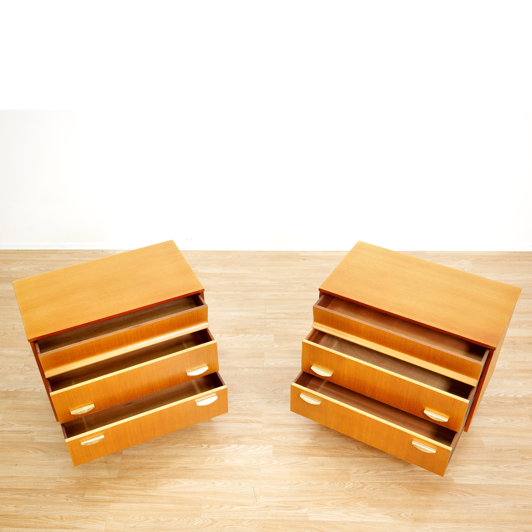 Pair of Mid Century Nightstands by Symbol Furniture