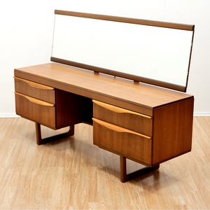 MID CENTURY TEAK VANITY BY AUSTINSUITE FURNITURE