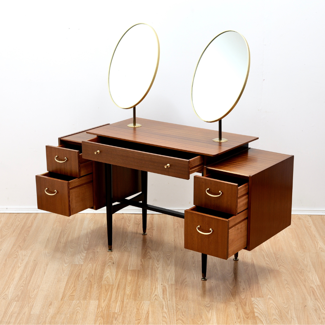 MID CENTURY VANITY TABLE BY NATHAN FURNITURE