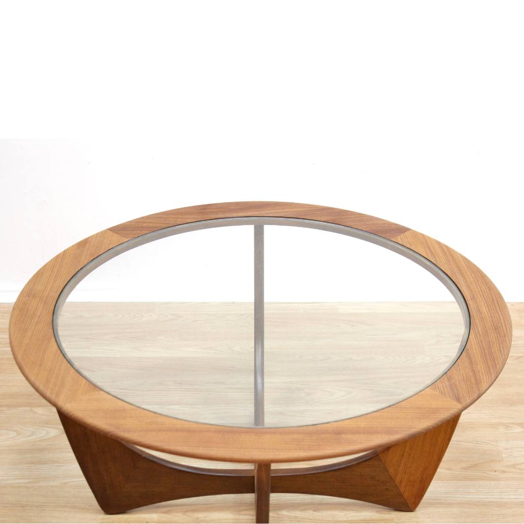 MID CENTURY TEAK ASTRO COFFEE TABLE BY G PLAN