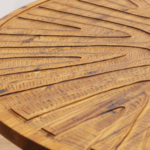 1970S HAND CARVED BRUTALIST DINING SET BY AQUARIUS ENTERPRISES AFRICA