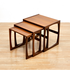 MID CENTURY NEST OF SIDE TABLES BY VB WILKINS FOR G PLAN