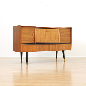 1960S LIQUOR CABINET CREDENZA BY BEAUTILITY OF LONDON