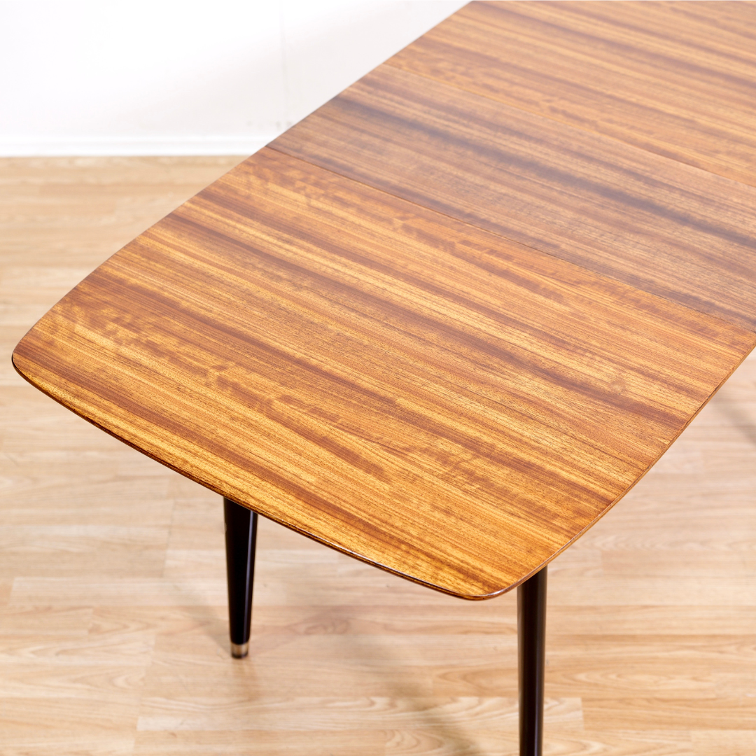 1950S DINING TABLE & BUTTERFLY CHAIRS BY BEAUTILITY FURNITURE