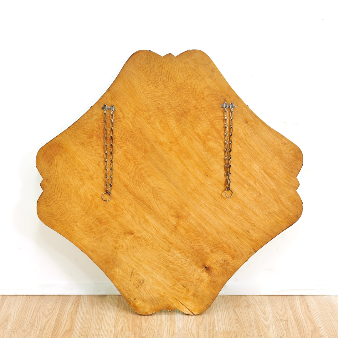 1930s English Art Deco Wall Mirror