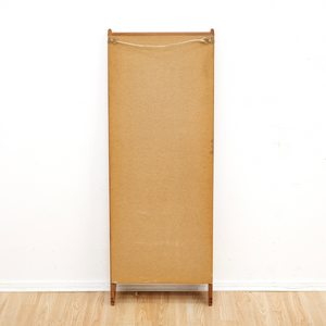 MID CENTURY DANISH TEAK WALL MIRROR BY CLARK EATON