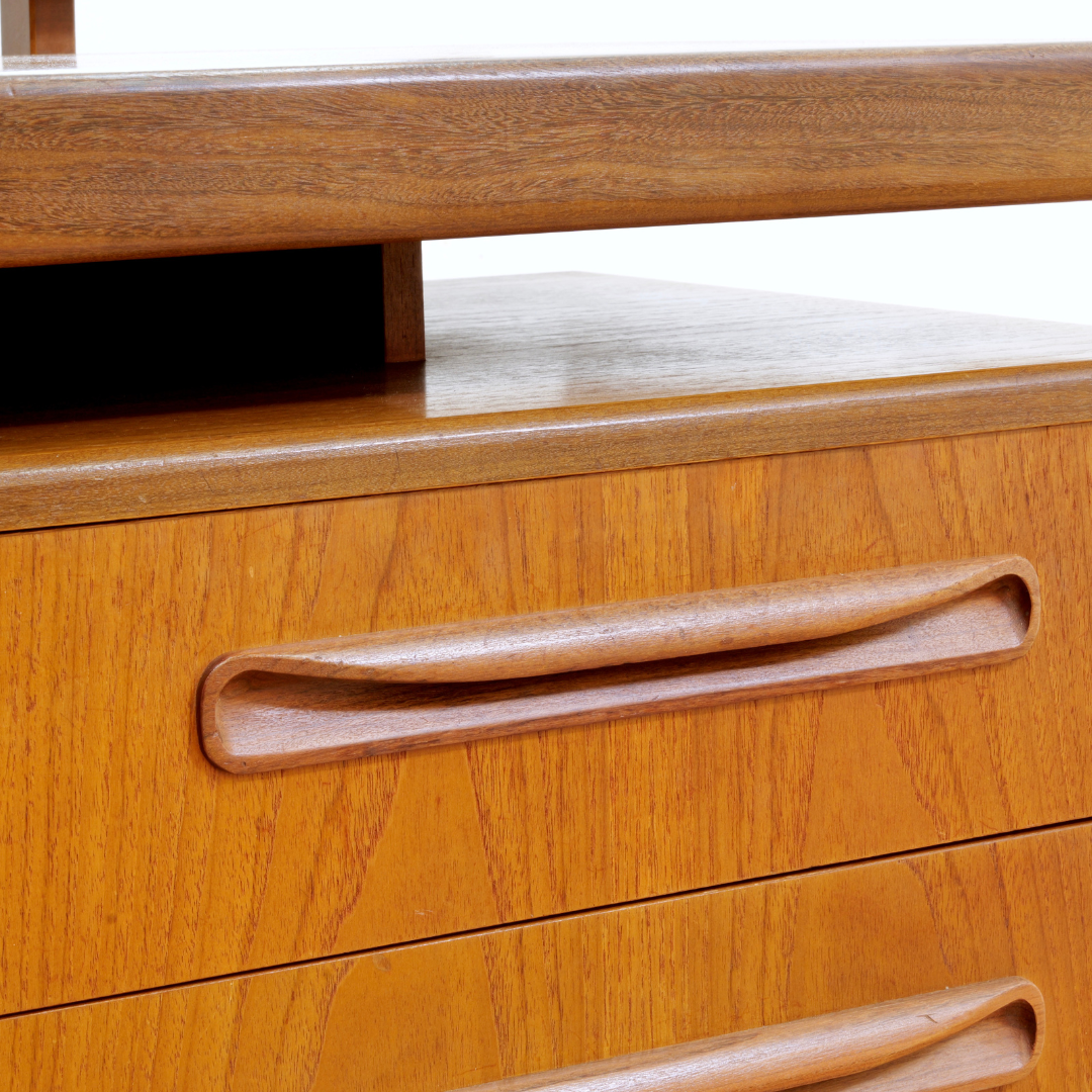 Mid Century Teak Vanity Table by VB Wilkins for G Plan