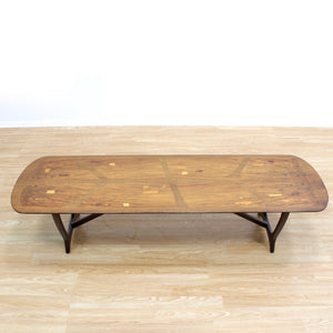 MID CENTURY LONG TOM COFFEE TABLE BY EVEREST FOR HEALS OF LONDON