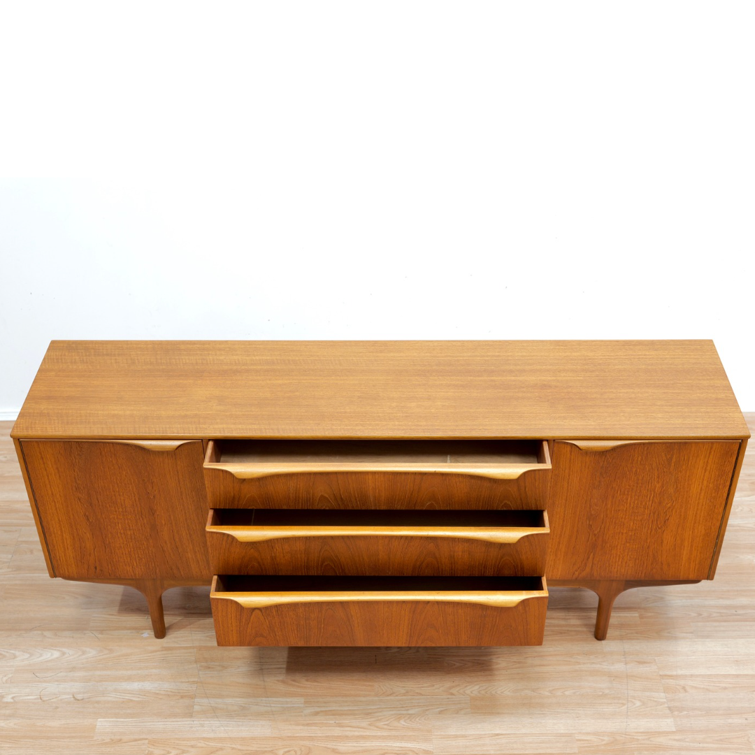 MID CENTURY TEAK CREDENZA BY SUTCLIFFE OF TODMORDEN